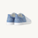 נעליים CHRISTIAN LOUBOUTIN FUN LOUIS JUNIOR FLAT DENIM GRAF 3240663 BLUE
