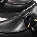 נעלי אלגנט מוקסין CHRISTIAN DIOR 3LO123ZGK BLACK