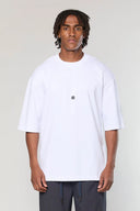 טי-שרט AKJMTS858 WHITE