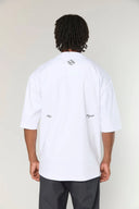 טי-שרט AKJMTS858 WHITE