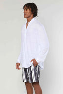 Stripe 829 Black Swimwear Ainker