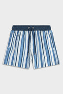 Stripe 829 L.Blue Swimwear Ainker