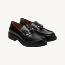 נעלי מוקסין גוצ׳י GUCCI 7942020GQ00 BLACK