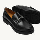 נעלי מוקסין גוצ׳י GUCCI 7942020GQ00 BLACK