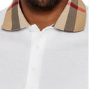 חולצת פולו ברברי BURBERRY CODY 8071621 WHITE