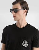 Cotton t-shirt with embroidery - G8RA2ZG DOLCE & GABBANA