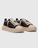 Sneakers 2020 Treble Black Canvas RHUNE נעליים RHUNE