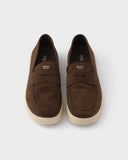 2DG166103 נעליים פרא BROWN PRADA