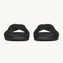 כפכפים בשילוב רצועות עבות ג'יבנשי GIVENCHY PLAGE CROSSED STRAP BH301ZH1UX BLACK