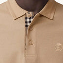 חולצת פולו ברברי BURBERRY EDDIE TB CF 8083157 A7405 BEIGE - Bellini
