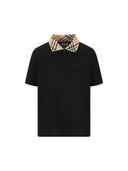 חולצת פולו ברברי BURBERRY CODY 8071620 BLACK BURBERRY