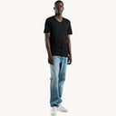 CLASSIC V NECK CZ-M60021 BLACK - Bellini