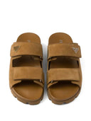 2X3129054 נעליים פראדה CAMEL PRADA