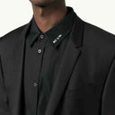 חולצה מכופתרת  DSQUARED2 SHIRT S71DM0629 S36275 BLACK