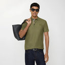 חולצת פולו ברברי  BURBERRY 148166 8099164 OLIVE Burberry