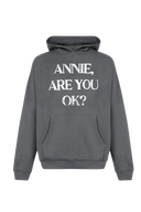 BOMBER HOODIE WASHED GRAY