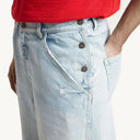 מכנס שורט גולדן גוס GOLDEN GOOSE GMP02080 P001850 BLUE