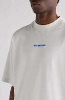 764235TSV09 טי-שרט ב WHITE BALENCIAGA