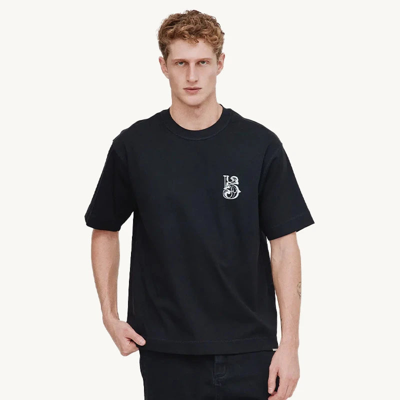 טי- שרט T0161 BLACK