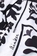 Flower 824 White Swimwear Ainker