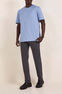 טי-שרט E760 UE360A8 LIGHT BLUE ZEGNA