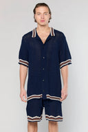AINKER אופנה בצבע Navy - תמונה 2
