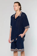 AINKER אופנה בצבע Navy - תמונה 3